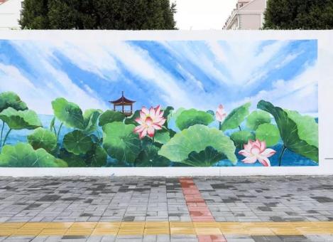 镇安墙绘施工材料制作工艺说明