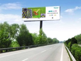 镇安高速擎天柱广告牌的特点和优势