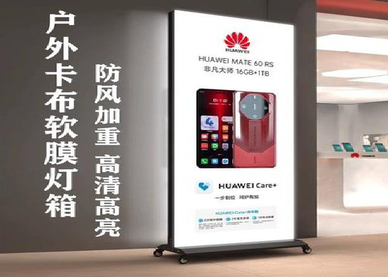 镇安户外防水灯箱的应用特点及适用范围。