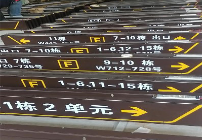 镇安广告标识中，常见的几种安装方式。