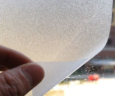 镇安玻璃门外面粘广告用什么材料好？