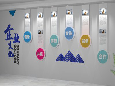 镇安企业文化墙需要传递什么办公文化？